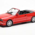 BMW M3 E30 Cabriolet Rosso Otto 1:18