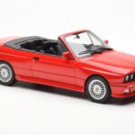 BMW M3 E30 Cabriolet Rosso Otto 1:18 - image 4 of 6