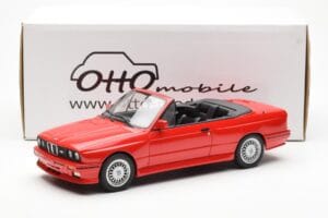 BMW M3 E30 Cabriolet Rosso Otto 1:18 OT077 Resina — immagine 6 di 6