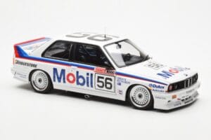 BMW M3 E30 #56 P. Brock / J. Richards Mobil Bathurst 1000 1988 AUTOart 1:18 88847 Pressofusione — immagine 6 di 9