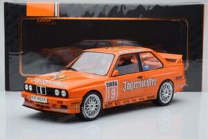 BMW M3 E30 Jagermeister #19 A. Hahne DTM Nurburgring 1992 IXO 1:18 18RMC082A Pressofusione — immagine 6 di 6
