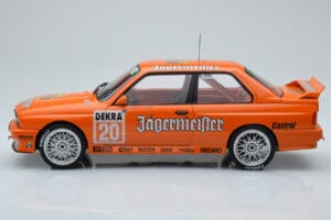 BMW M3 E30 Jagermeister #20 W. Gardner DTM Nurburgring 1992 IXO 1:18 18RMC082B Pressofusione — immagine 3 di 6