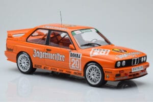 BMW M3 E30 Jagermeister #20 W. Gardner DTM Nurburgring 1992 IXO 1:18 18RMC082B Pressofusione — immagine 4 di 6