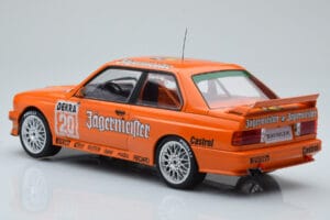 BMW M3 E30 Jagermeister #20 W. Gardner DTM Nurburgring 1992 IXO 1:18 18RMC082B Pressofusione — immagine 5 di 6