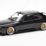BMW M3 E30 Sport Evolution Nero Custom Wheels AUTOart 1:18