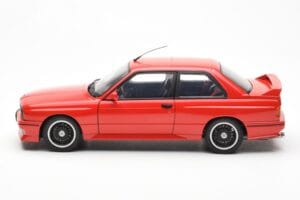 BMW M3 E30 Sport Evolution Cecotto Edition Rosso AUTOart 1:18 70566 Pressofusione — immagine 4 di 8