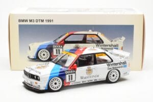 BMW M3 E30 #11 S. Soper Warsteiner DTM 1991 AUTOart 1:18 89146 Pressofusione — immagine 8 di 8