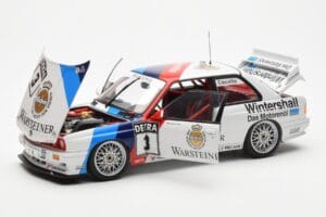 BMW M3 E30 #3 J. Cecotto Warsteiner DTM 1991 AUTOart 1:18 89145 Pressofusione — immagine 2 di 8