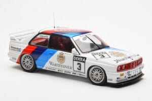 BMW M3 E30 #3 J. Cecotto Warsteiner DTM 1991 AUTOart 1:18 89145 Pressofusione — immagine 6 di 8