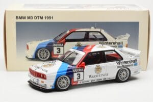BMW M3 E30 #3 J. Cecotto Warsteiner DTM 1991 AUTOart 1:18 89145 Pressofusione — immagine 8 di 8
