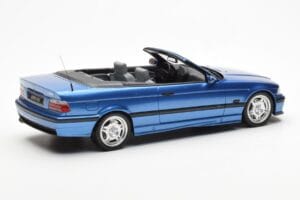 BMW M3 E36 Cabriolet Blu Otto 1:18 OT279 Resina — immagine 2 di 5