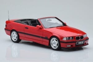BMW M3 E36 Cabriolet Rosso Otto 1:18 OT1048 Resina — immagine 4 di 6