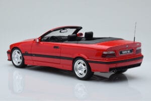 BMW M3 E36 Cabriolet Rosso Otto 1:18 OT1048 Resina — immagine 5 di 6
