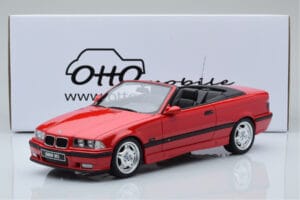 BMW M3 E36 Cabriolet Rosso Otto 1:18 OT1048 Resina — immagine 6 di 6