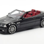BMW M3 E46 Cabriolet Nero Otto 1:18