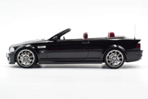 BMW M3 E46 Cabriolet Nero Otto 1:18 OT380 Resina — immagine 3 di 9