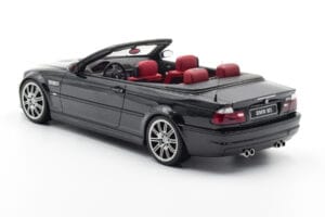 BMW M3 E46 Cabriolet Nero Otto 1:18 OT380 Resina — immagine 5 di 9