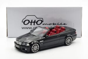 BMW M3 E46 Cabriolet Nero Otto 1:18 OT380 Resina — immagine 9 di 9