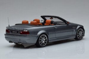 BMW M3 E46 Cabriolet Grigio Otto 1:18 OT1006 Resina — immagine 2 di 6