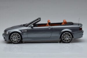 BMW M3 E46 Cabriolet Grigio Otto 1:18 OT1006 Resina — immagine 3 di 6