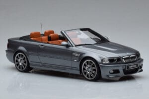 BMW M3 E46 Cabriolet Grigio Otto 1:18 OT1006 Resina — immagine 4 di 6