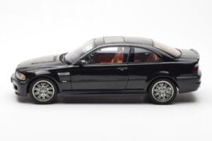 BMW M3 E46 Nero AUTOart 1:18 70541 Pressofusione — immagine 4 di 8