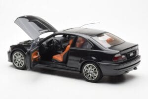 BMW M3 E46 Nero AUTOart 1:18 70541 Pressofusione — immagine 5 di 8