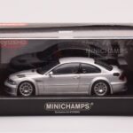 BMW M3 E46 GTR Street Argento Minichamps 1:43 - image 4 of 4