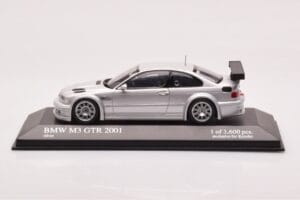 BMW M3 E46 GTR Street Argento Minichamps 1:43