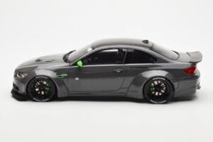 BMW M3 E92 LBWK Liberty Walk Grigio GT Spirit 1:18 GT127 Resina — immagine 3 di 6
