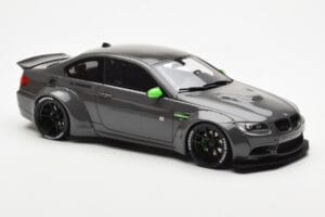 BMW M3 E92 LBWK Liberty Walk Grigio GT Spirit 1:18 GT127 Resina — immagine 4 di 6