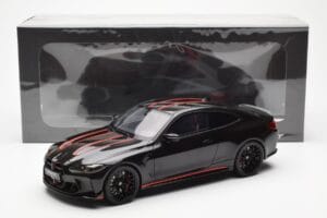BMW M4 G82 CSL Sapphire Nero GT Spirit 1:18 GT904 Resina — immagine 6 di 6