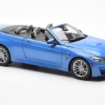 BMW M4 F83 Cabriolet Yas Marina Blu Paragon 1:18 - image 6 of 8