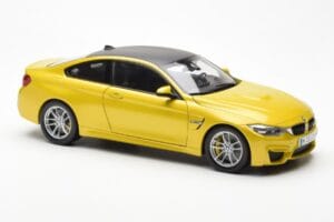 BMW M4 F82 Austin Giallo Metallic Paragon 1:18 80432339606 Pressofusione — immagine 6 di 8