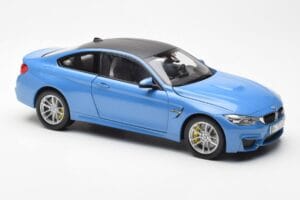 BMW M4 F82 Yas Marina Blu Paragon 1:18 PA-97102 Pressofusione — immagine 6 di 8