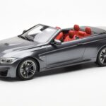 BMW M4 F83 Cabriolet Grigio GT Spirit 1:18
