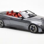 BMW M4 F83 Cabriolet Grigio GT Spirit 1:18 - image 4 of 6