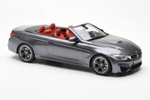 BMW M4 F83 Cabriolet Grigio GT Spirit 1:18 GT081 Resina — immagine 4 di 6