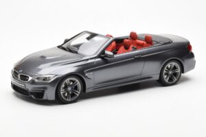 BMW M4 F83 Cabriolet Grigio GT Spirit 1:18 GT081