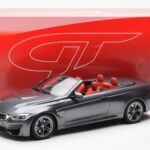 BMW M4 F83 Cabriolet Grigio GT Spirit 1:18 - image 6 of 6