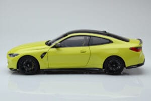 BMW M4 G82 Giallo Edizione Concessionario Minichamps 1:18 80435A51949 Pressofusione — immagine 4 di 8