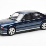 BMW M5 E34 Blu Metallic Otto 1:18