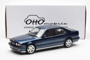 BMW M5 E34 Blu Metallic Otto 1:18 OT576 Resina — immagine 6 di 6