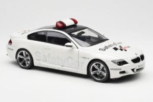 BMW M6 E63 MotoGP Safety Car 2006 Kyosho 1:18 08707GPB Pressofusione — immagine 6 di 8