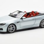 BMW M6 F12 Cabriolet Silverstone Argento II Paragon 1:18 80432253656