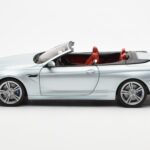 BMW M6 F12 Cabriolet Silverstone Argento II Paragon 1:18 80432253656 - image 4 of 8