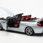 BMW M6 F12 Cabriolet Silverstone Argento II Paragon 1:18 80432253656 - image 5 of 8