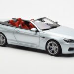 BMW M6 F12 Cabriolet Silverstone Argento II Paragon 1:18 80432253656 - image 6 of 8