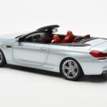 BMW M6 F12 Cabriolet Silverstone Argento II Paragon 1:18 80432253656 - image 7 of 8