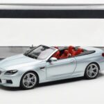BMW M6 F12 Cabriolet Silverstone Argento II Paragon 1:18 80432253656 - image 8 of 8